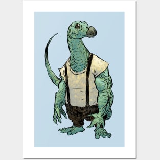 Iguanadon and on and on Posters and Art